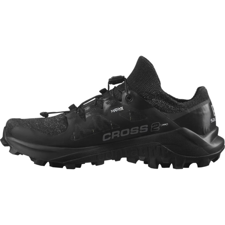 Sapatilhas Trail Running Salomon Cross Pro 2 Feminino Pretas | PT X83765